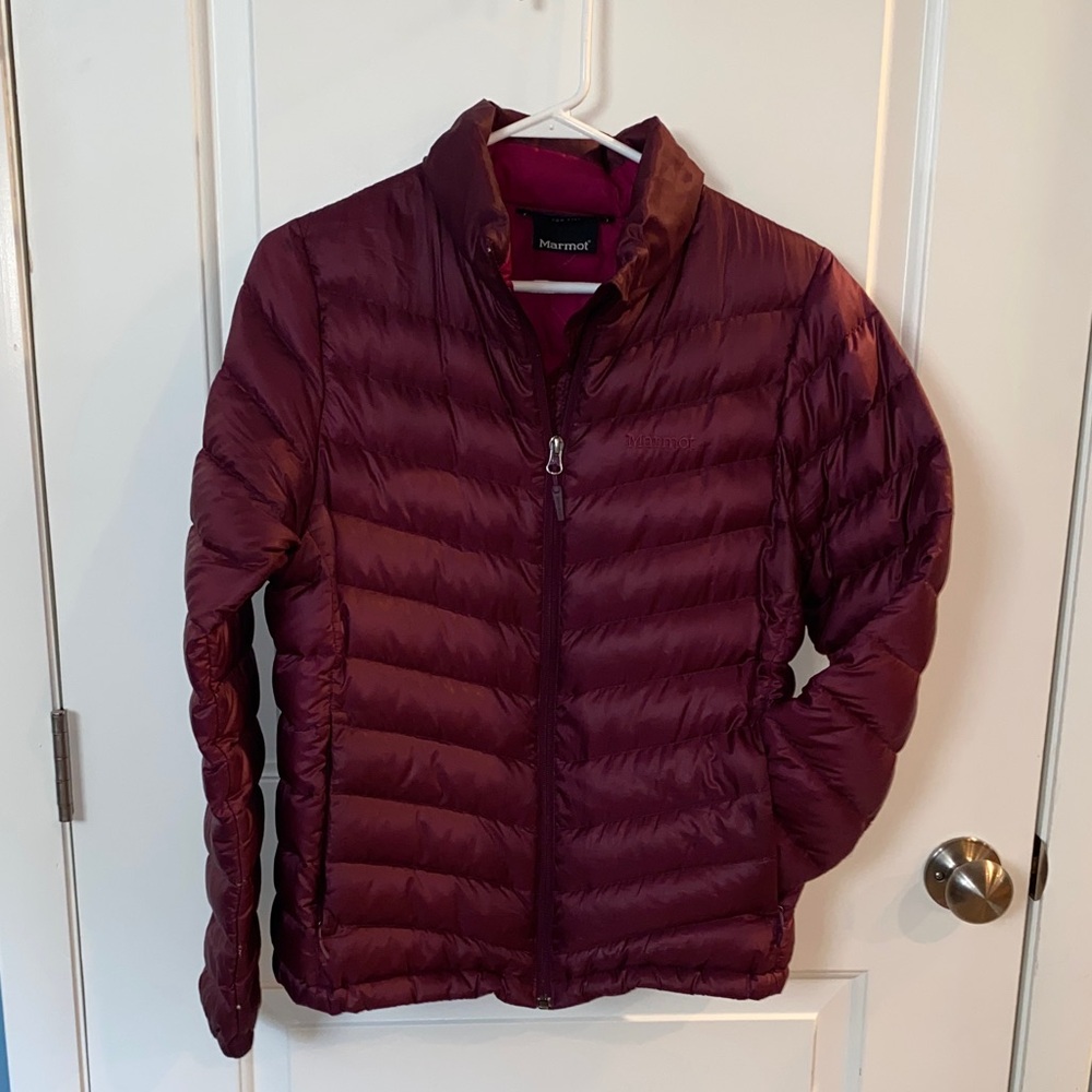 Marmot “Jena” Puffer Jacket - maroon